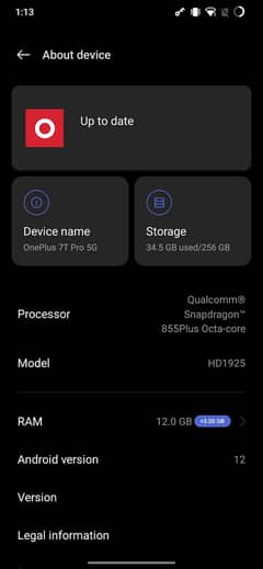 oneplus 7t maclaren