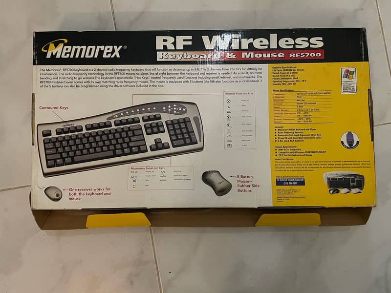 MEMOREX RF 5700 1