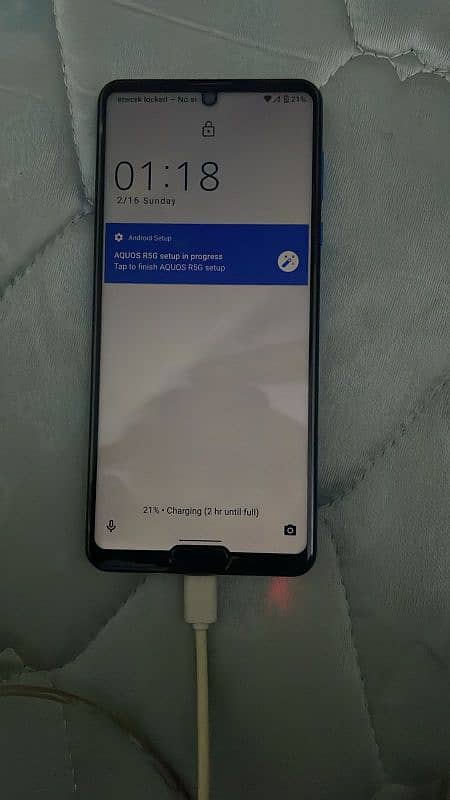 AQUOS R5| mint condition NON PTA 0