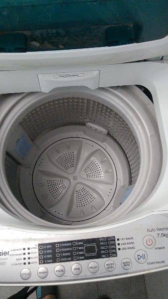 Haier washing machine 1