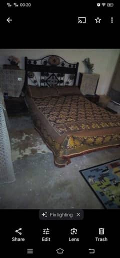 10 out of 9 hai good Condition without mattress size 4 x 6