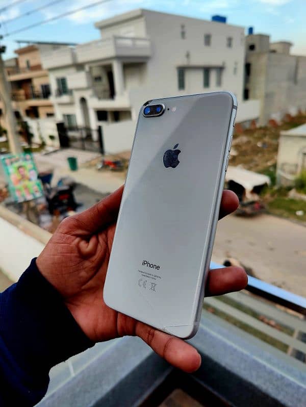 Iphone 8 Plus (PTA Proved) (64) (Good Condition) (Exchange Possible) 1