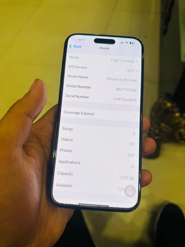 Iphone 15 pro max 256gb Factory unlock read add 3