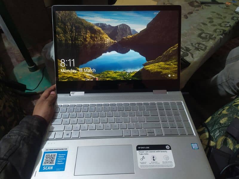 HP Envy 360 i5 8th gen 3