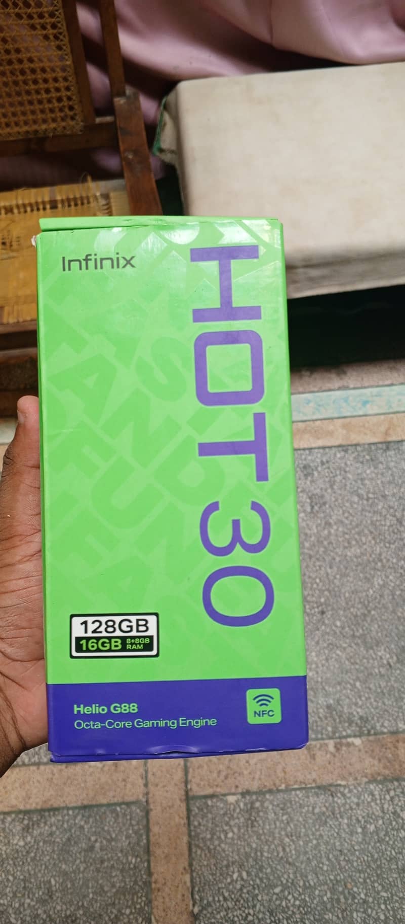 Infinix Hot 30 (White, 8GB RAM + 8GB RAM Expansion, 128GB ROM) 7