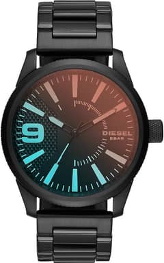 Diesel tinted glass dial, men watch