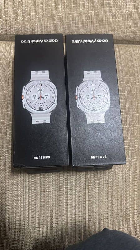 Samsung watch ultra white box packed 0