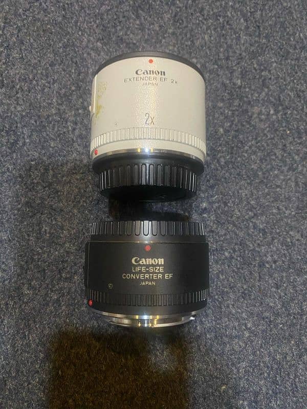 Canon extender EF 2x & converter EF 0