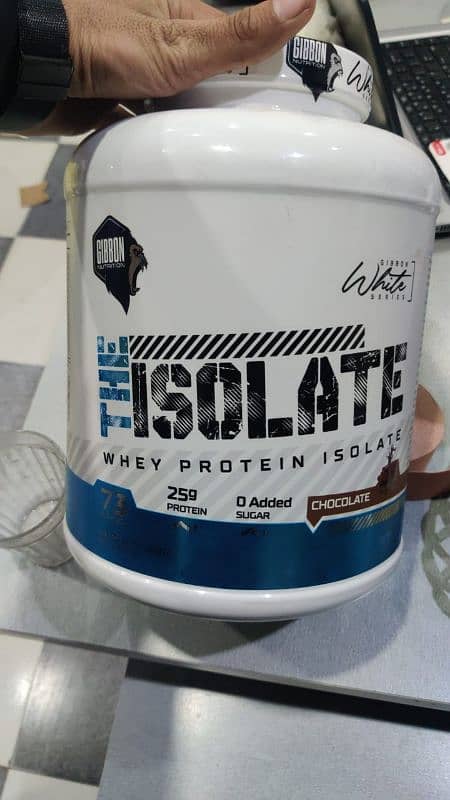 Nitro Tech and Gibbon Isolate protein 1