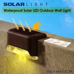 solar garden steps lights