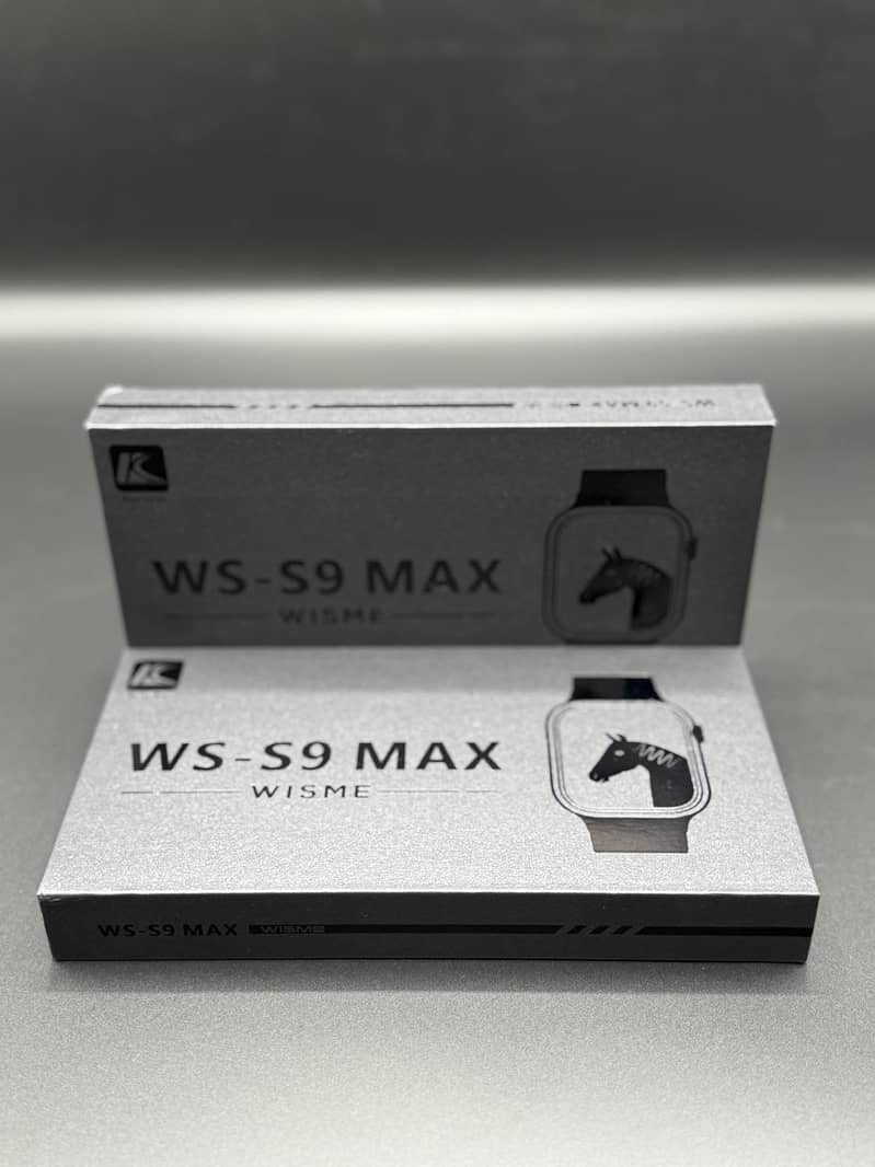 WSS S9 Max Smartwatch – Premium Design with Dual Straps 5