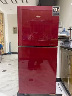 Haier HRF-216 EPRA (Red) Refrigerator – Like New!