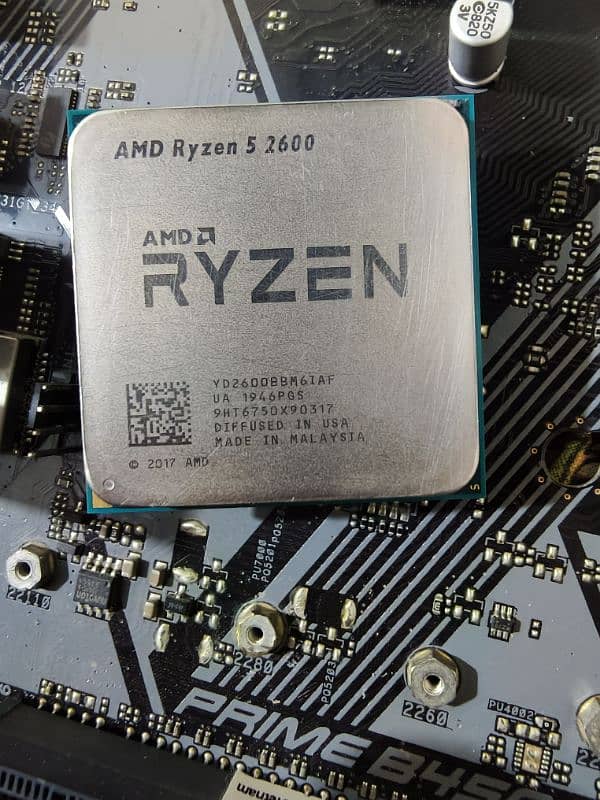 Ryzen 5 2600 plus b450m 4 ram slot Asus 0