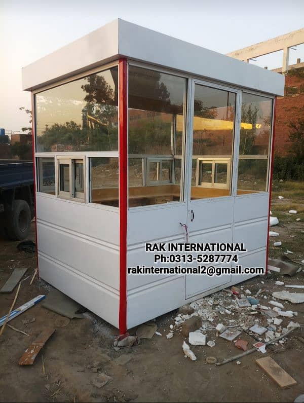 Mobile toilet/washroom,prefab check post,container office,guard cabin. 13
