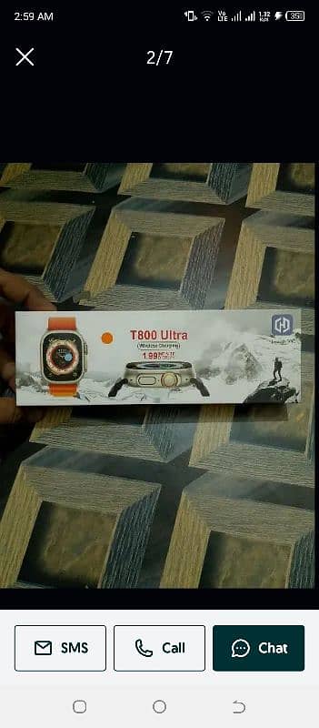 smartwatch ultra T800 0