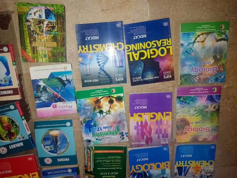 mdcat books ( Dow grades / bom series / kips series / federal course/) 2