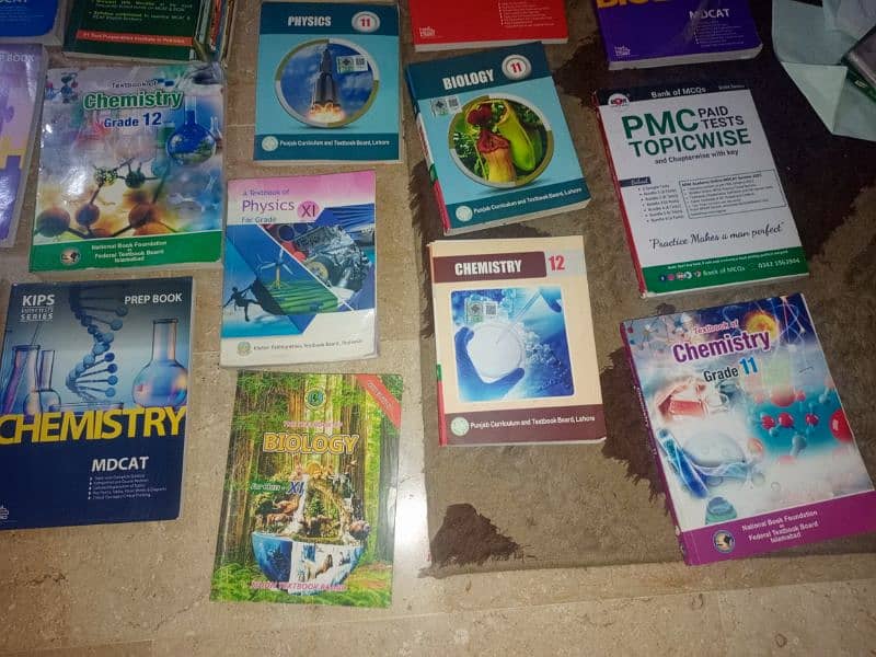 mdcat books ( Dow grades / bom series / kips series / federal course/) 3