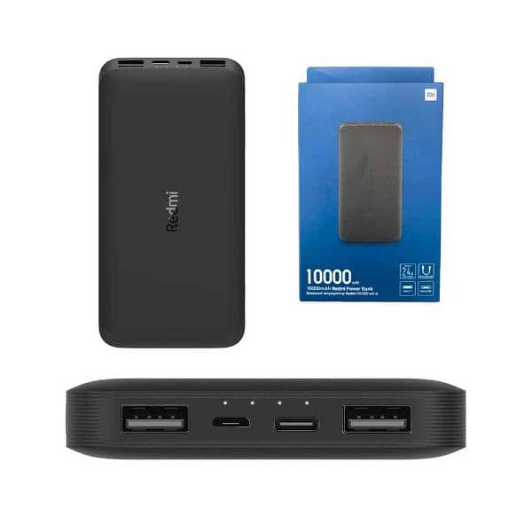 Xiaomi Mi Redmi Power Bank 10,000mAh – 18W Fast Charge 1