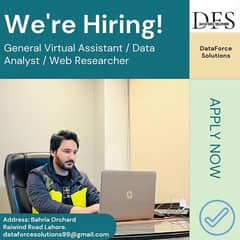 Web Researcher , Virtual Assistant , Data Entry operations