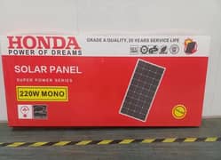 Honda 220W Solar Panel New Stock