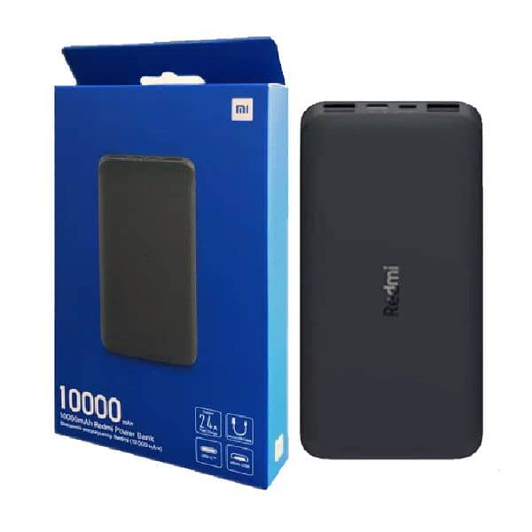 Xiaomi Mi Redmi Power Bank 10,000mAh – 18W Fast Charge 2