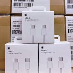 iPhone Type-C to Type-C Cable | MFI Certified | Fast Charging