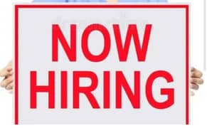 female office receptionist or male plumber required