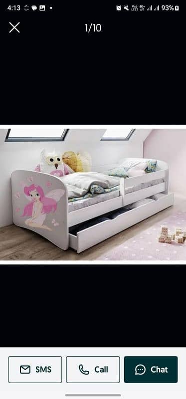 Double bed  single bed car bed bunk bed 5