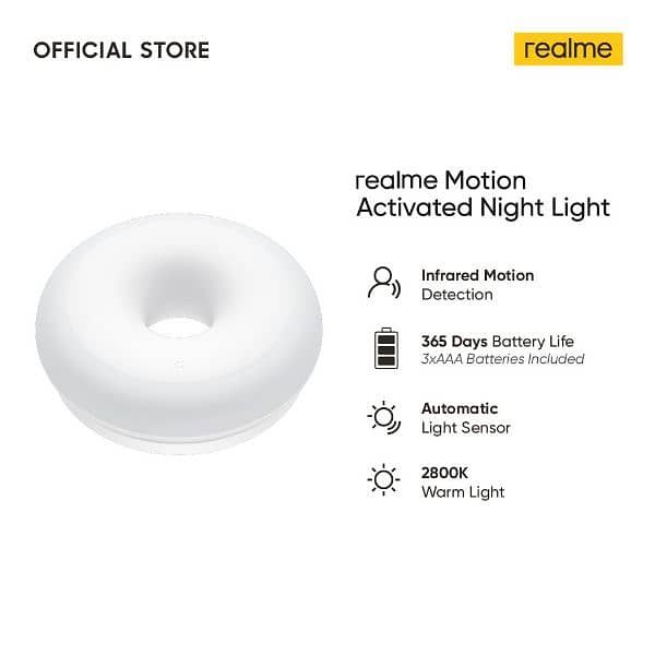 Realme Active Motion Night Light Original 3