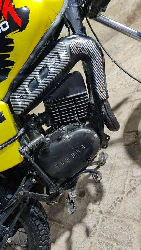 yamaha enduro 100cc Exchange hojay gi good bike 7