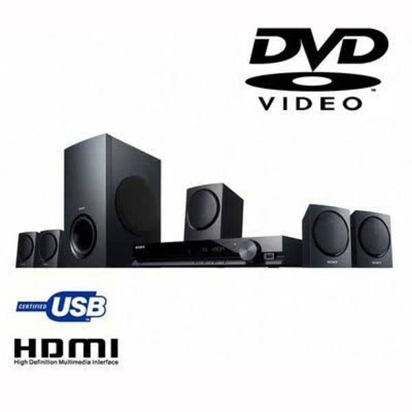 Sony 5.1 Home Theater TZ210 Sourround Sound System (Read Ful AD) 6