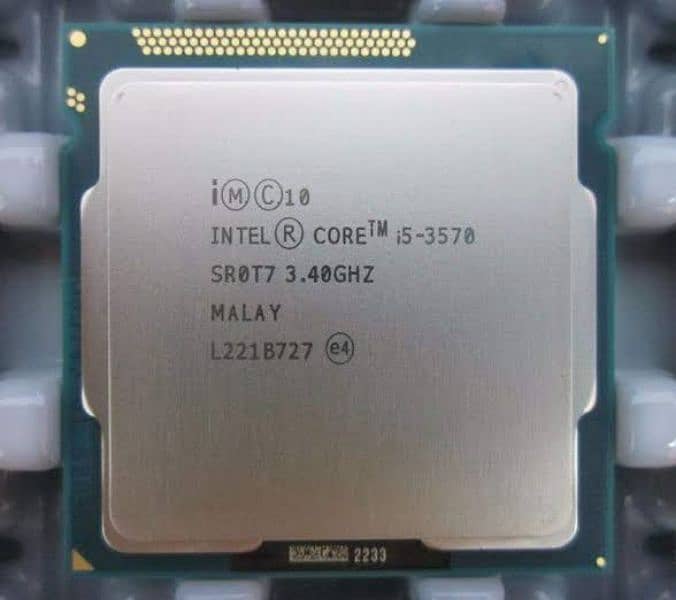 intel Core i5 3rd Generation Procersor 3.4 Ghz 0