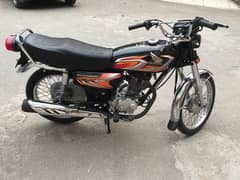 Honda 125 sale black color 22 model