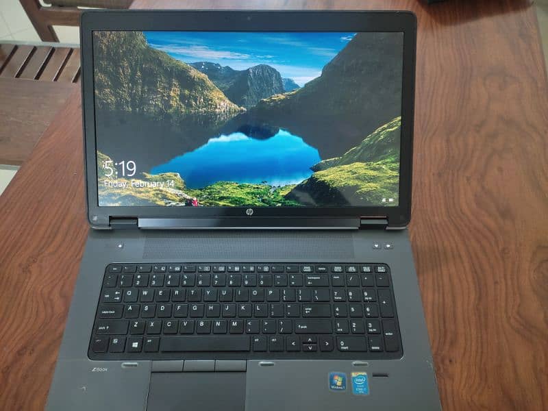 HP ZBook Workstation 17 Core I7 4 Generation 4 GB Nvidia Graphic Card 1