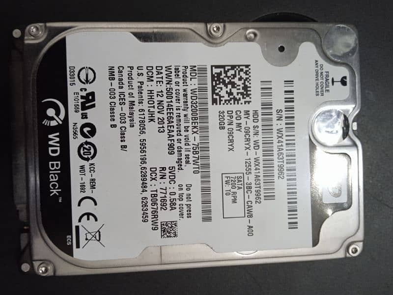 hard Drive Dell 329 2