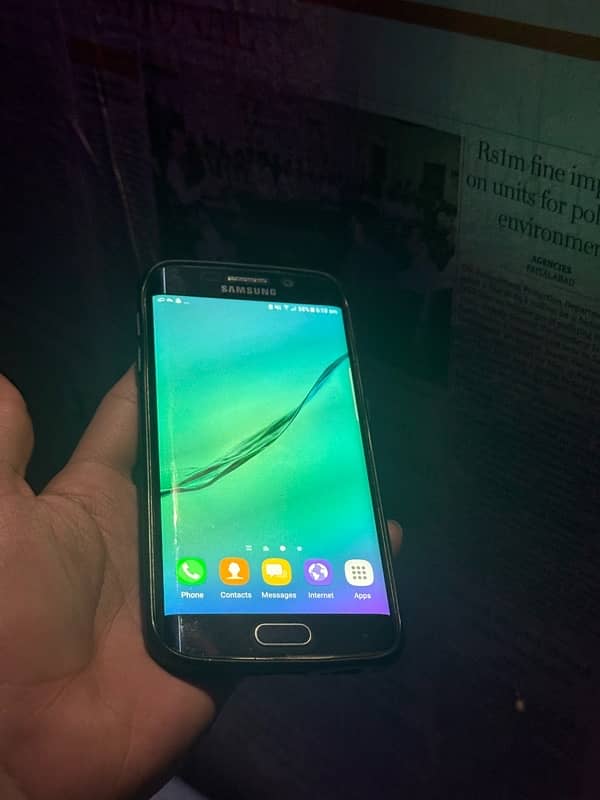 samsung s6edge 128 gb official pta proved all ok phone 2