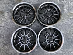 A-TECH 15 inch multi pcd 6.5jj thailand rims