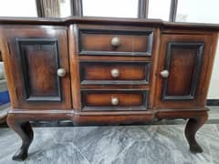 dressing table with mirrors