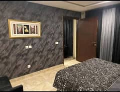 Wall paper PVC paneling wooden flooring ceiling