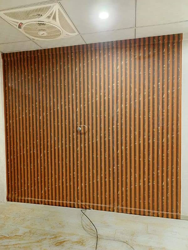 Wall paper PVC paneling wooden flooring ceiling 12