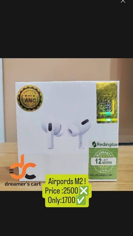 Airpords Pro 2 available 100 %original 1