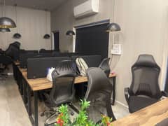 Furnished Office for Rent in Johar Town for (Call center + Software house + Marketing Office & Other Setup as You Want)