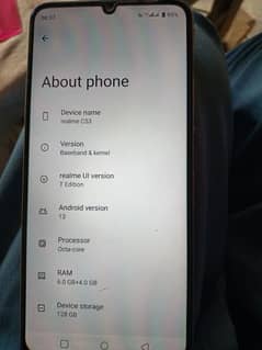 Realme C53 condition 10/10