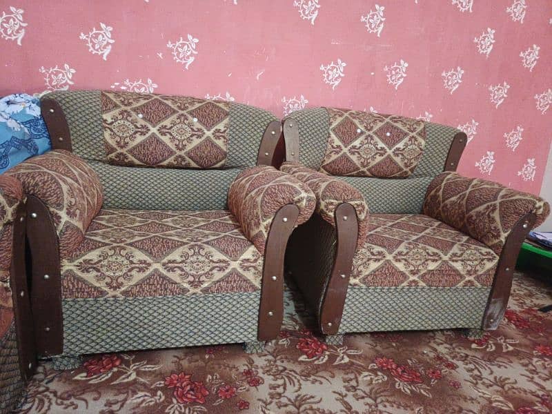 5 seater sofa set  10/9 condition 1