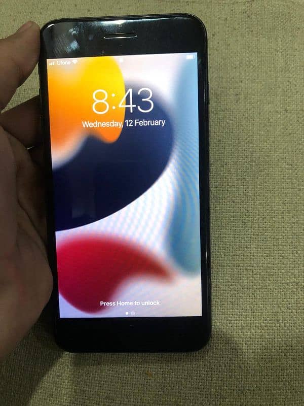 iPhone 7 plus all ok finger not working pta approved 3