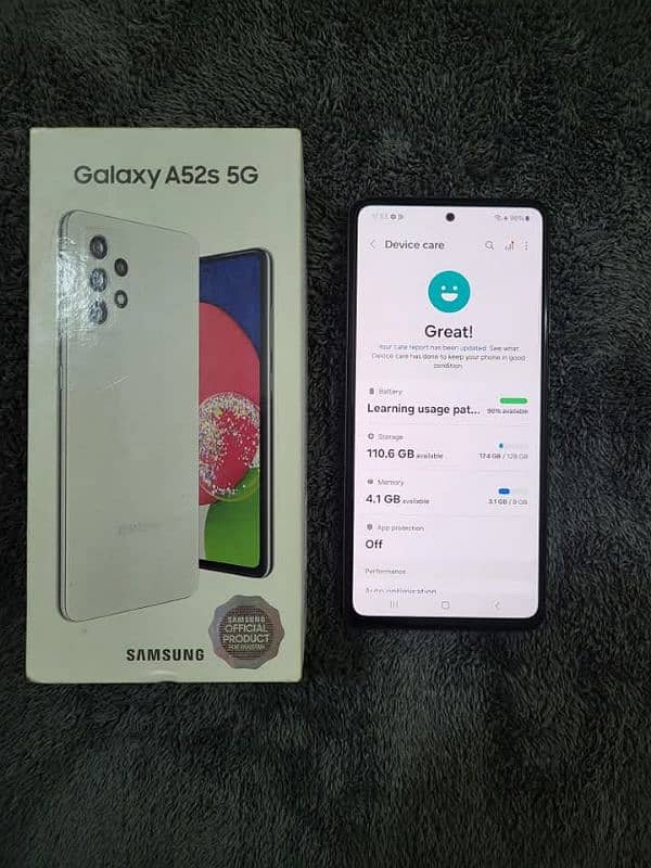 Samsung A52S PTA Approved 03246751929watsapp 2