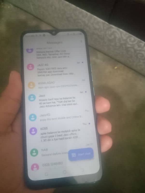 Tecno pop 5 LTE without box and charger note screen mai lines hai 1