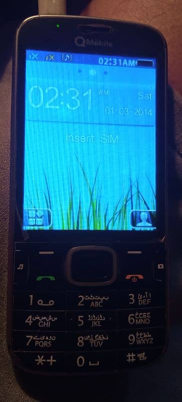 QMobile B800 for sale one hand used, 0