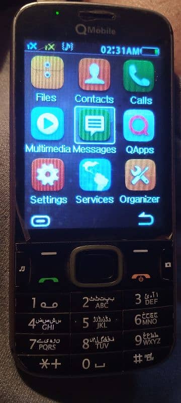 QMobile B800 for sale one hand used, 1