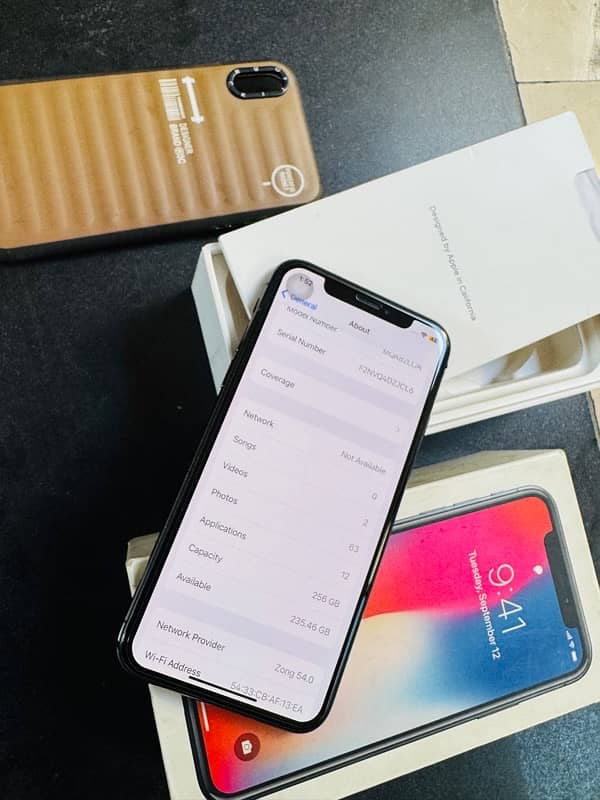 iPhone X 256 gb pta approved 1